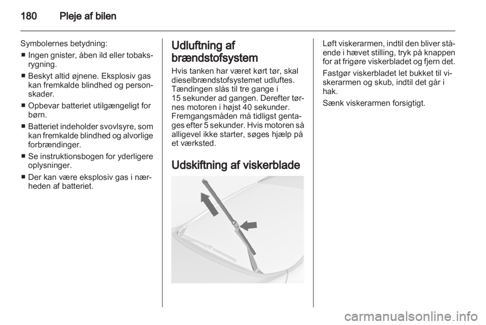 OPEL CASCADA 2013.5  Instruktionsbog (in Danish) 