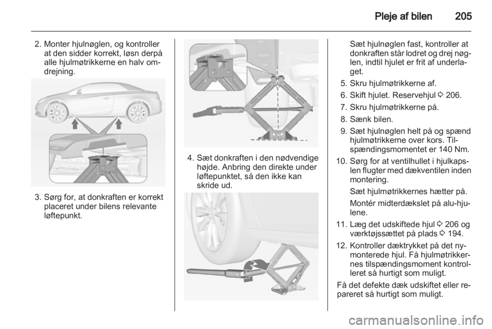 OPEL CASCADA 2013.5  Instruktionsbog (in Danish) 