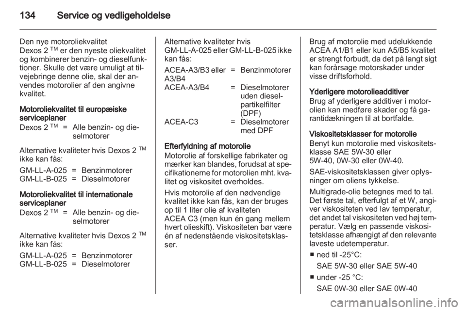 OPEL COMBO 2011  Instruktionsbog (in Danish) 