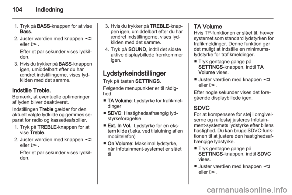 OPEL COMBO 2011.5  Instruktionsbog til Infotainment (in Danish) 