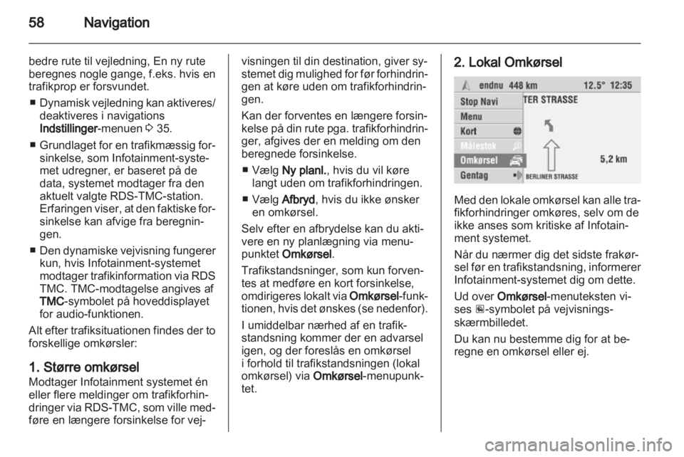 OPEL COMBO 2011.5  Instruktionsbog til Infotainment (in Danish) 