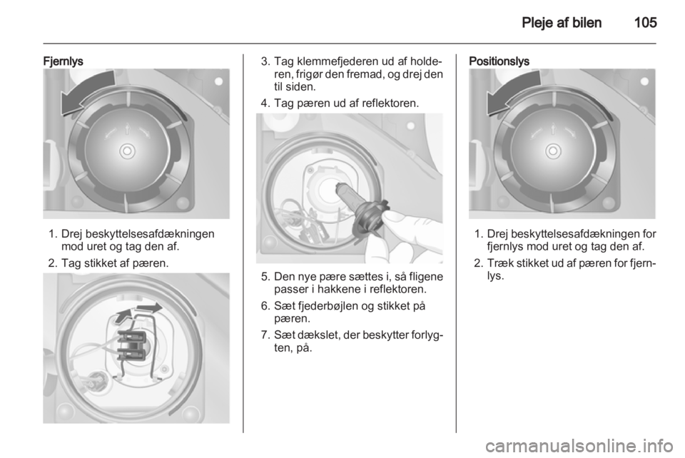 OPEL COMBO 2011.5  Instruktionsbog (in Danish) 