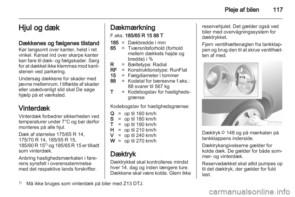 OPEL COMBO 2011.5  Instruktionsbog (in Danish) 