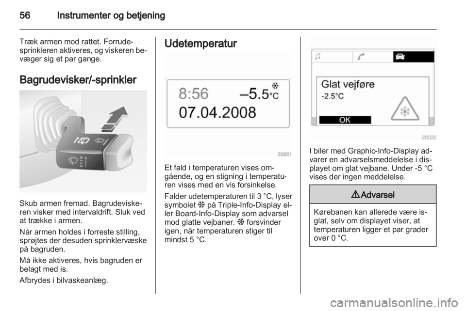 OPEL COMBO 2011.5  Instruktionsbog (in Danish) 