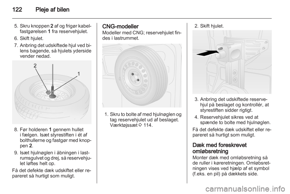 OPEL COMBO D 2012  Instruktionsbog (in Danish) 