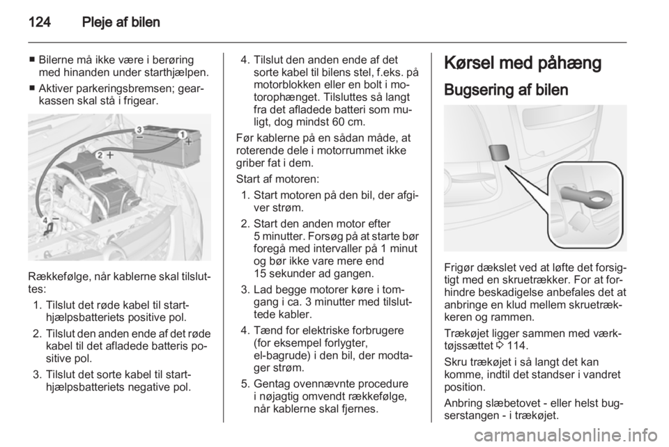 OPEL COMBO D 2012  Instruktionsbog (in Danish) 