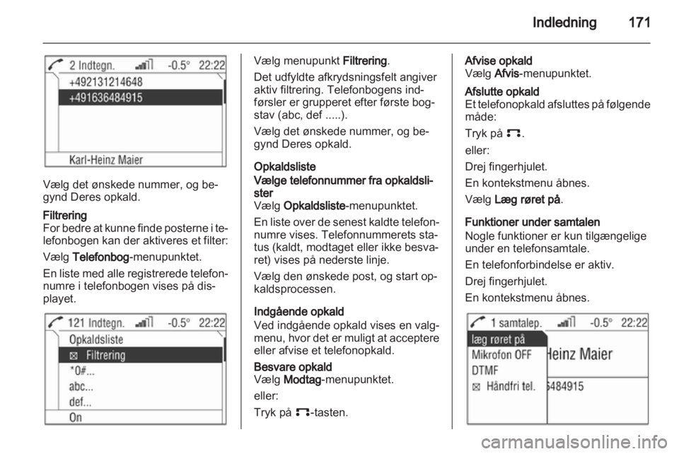 OPEL CORSA 2010.5  Instruktionsbog til Infotainment (in Danish) 