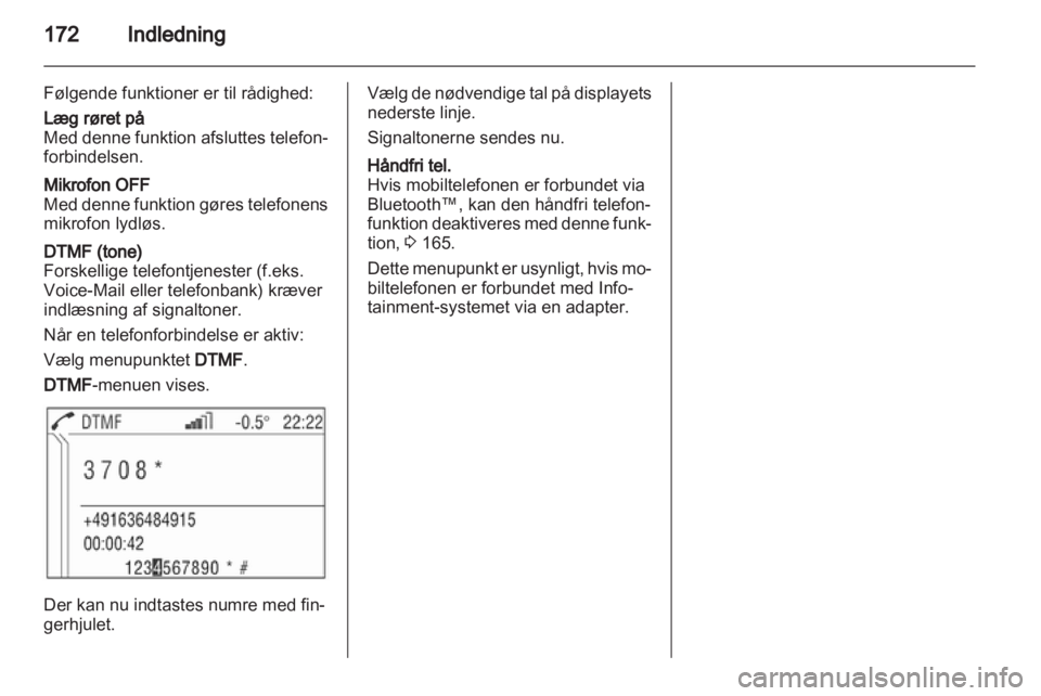 OPEL CORSA 2010.5  Instruktionsbog til Infotainment (in Danish) 