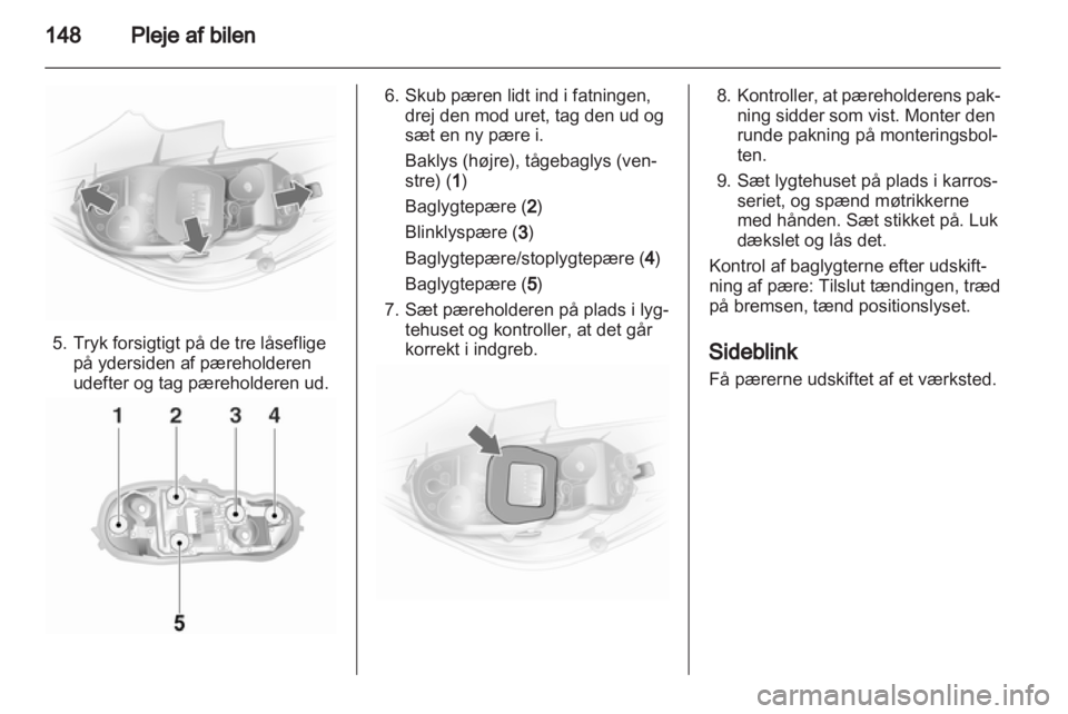 OPEL CORSA 2010.5  Instruktionsbog (in Danish) 