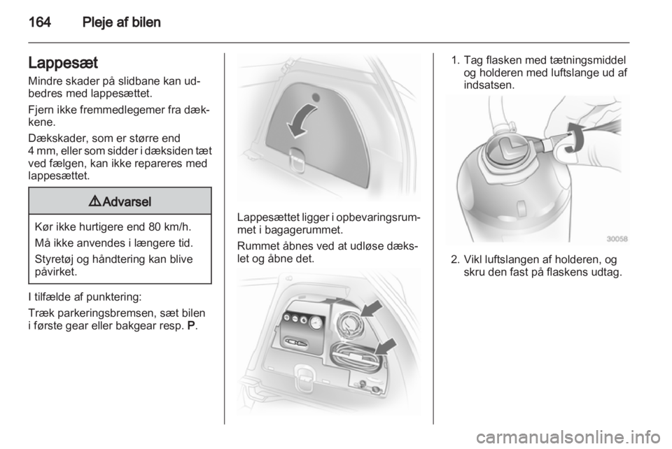 OPEL CORSA 2011  Instruktionsbog (in Danish) 