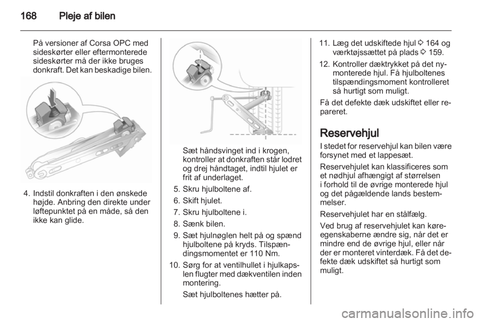 OPEL CORSA 2011  Instruktionsbog (in Danish) 