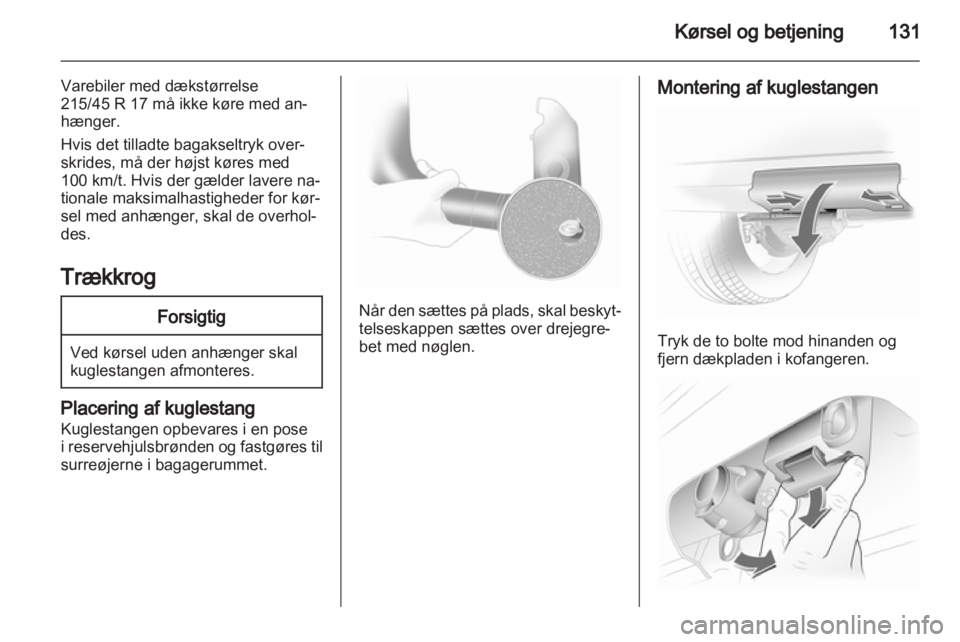 OPEL CORSA 2011.5  Instruktionsbog (in Danish) 