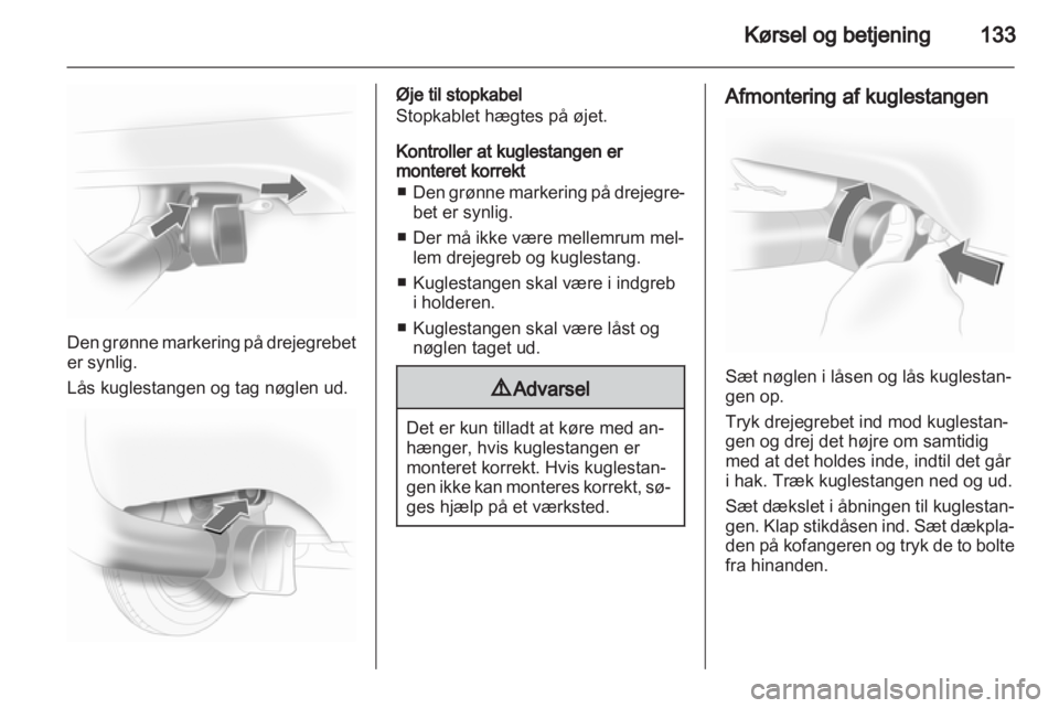 OPEL CORSA 2011.5  Instruktionsbog (in Danish) 