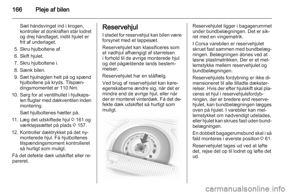 OPEL CORSA 2011.5  Instruktionsbog (in Danish) 