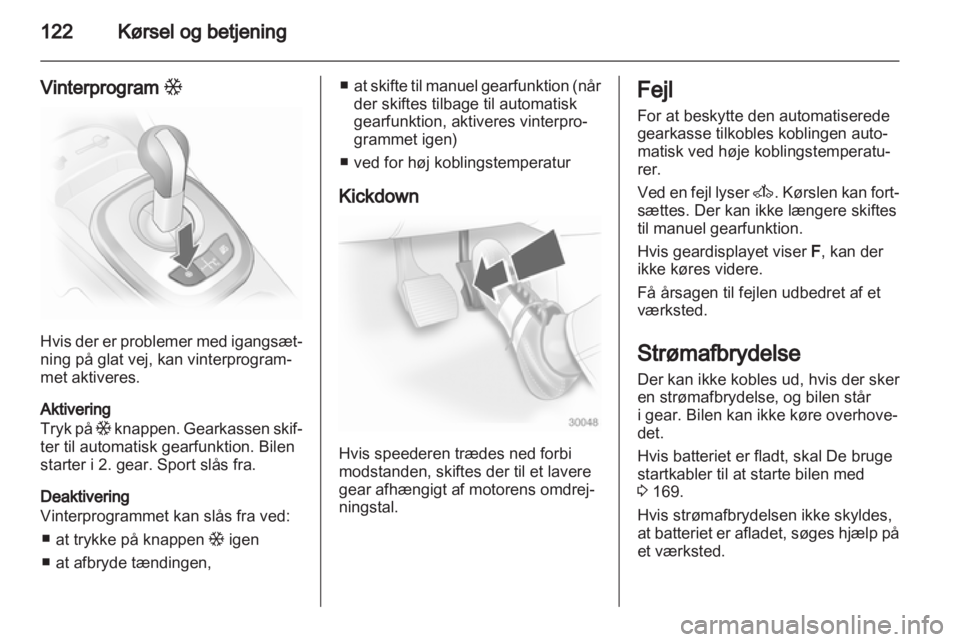 OPEL CORSA 2012  Instruktionsbog (in Danish) 