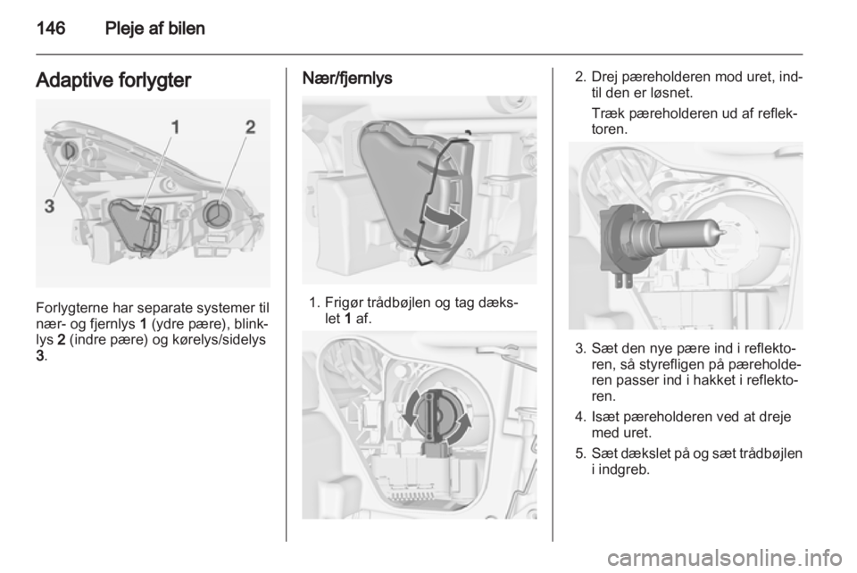 OPEL CORSA 2012  Instruktionsbog (in Danish) 