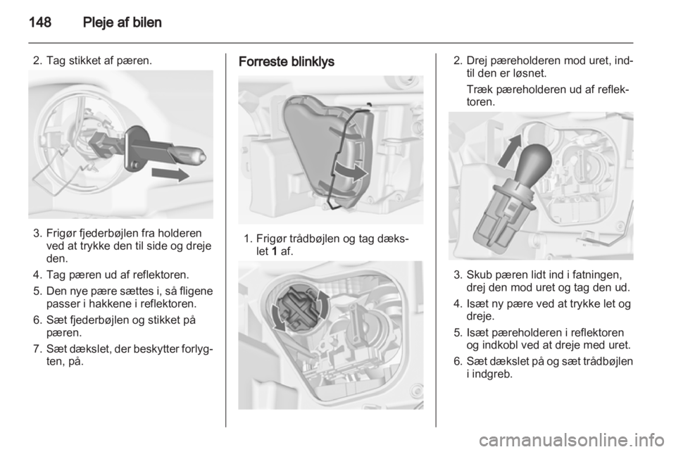 OPEL CORSA 2012  Instruktionsbog (in Danish) 
