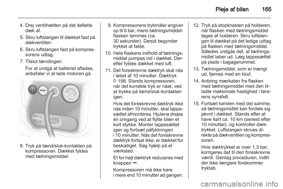 OPEL CORSA 2012  Instruktionsbog (in Danish) 