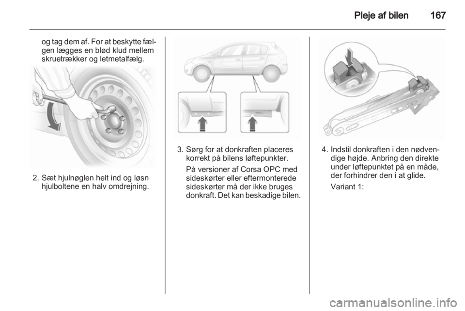 OPEL CORSA 2012  Instruktionsbog (in Danish) 