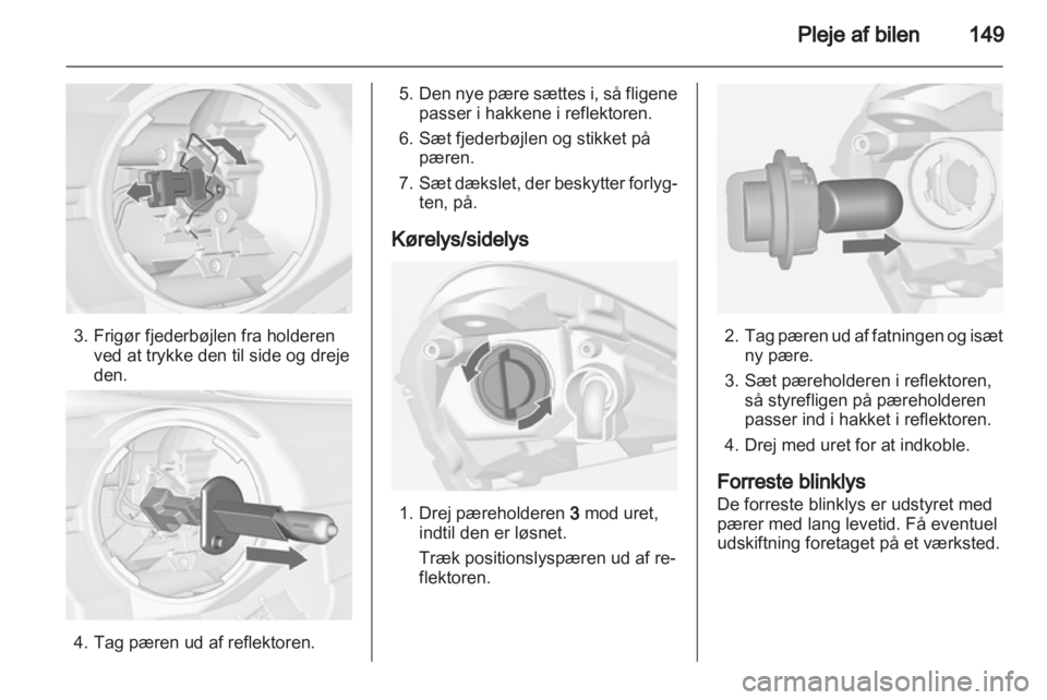 OPEL CORSA 2013  Instruktionsbog (in Danish) 