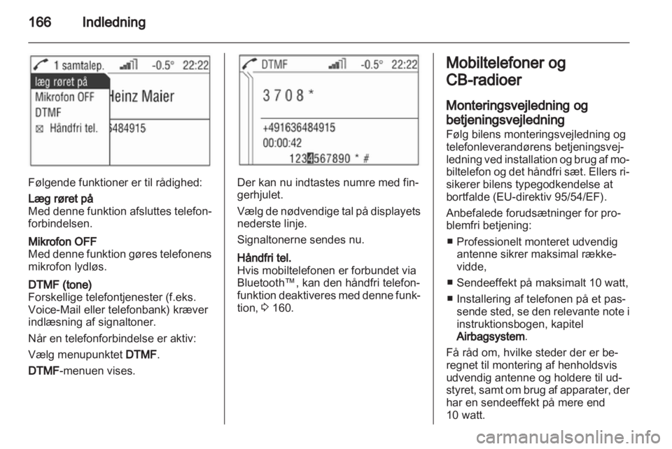 OPEL CORSA 2013.5  Instruktionsbog til Infotainment (in Danish) 