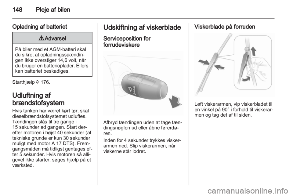 OPEL CORSA 2013.5  Instruktionsbog (in Danish) 