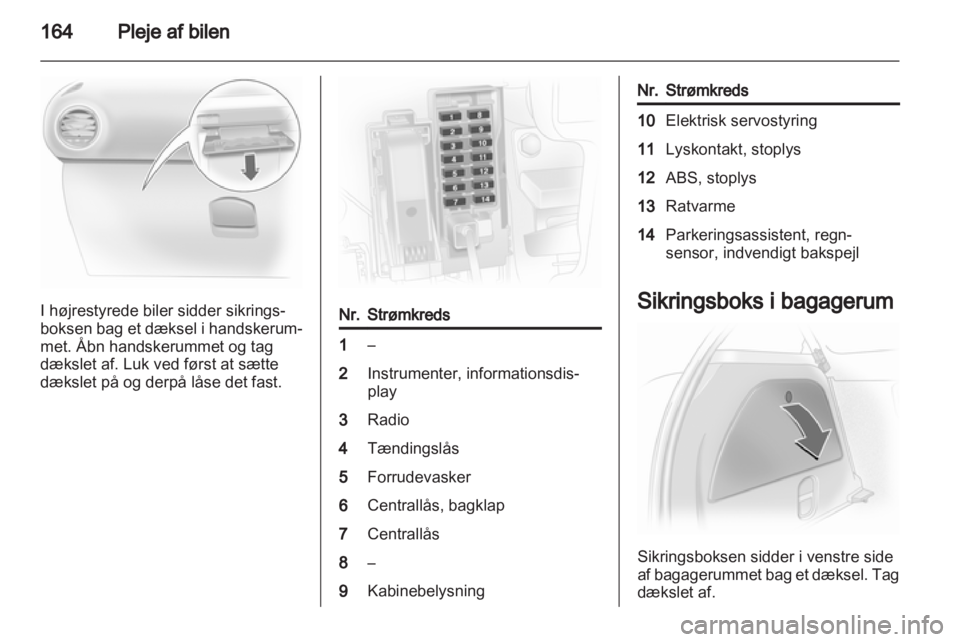 OPEL CORSA 2013.5  Instruktionsbog (in Danish) 