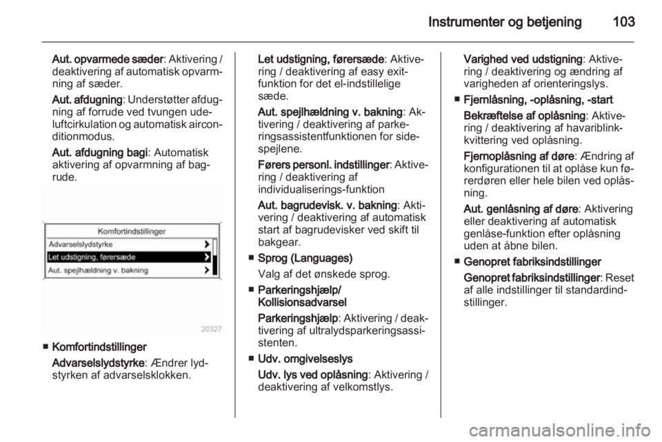 OPEL INSIGNIA 2010  Instruktionsbog (in Danish) 