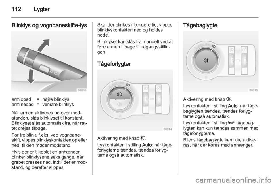 OPEL INSIGNIA 2010  Instruktionsbog (in Danish) 