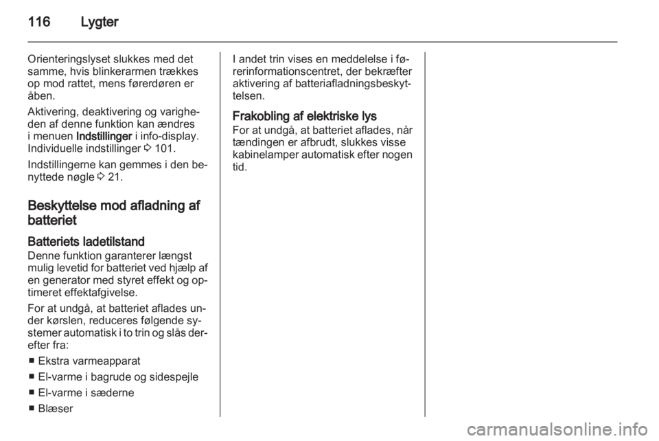 OPEL INSIGNIA 2010  Instruktionsbog (in Danish) 