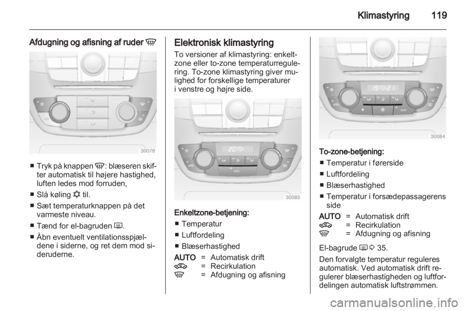 OPEL INSIGNIA 2010  Instruktionsbog (in Danish) 