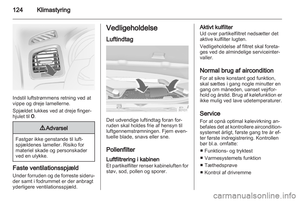 OPEL INSIGNIA 2010  Instruktionsbog (in Danish) 