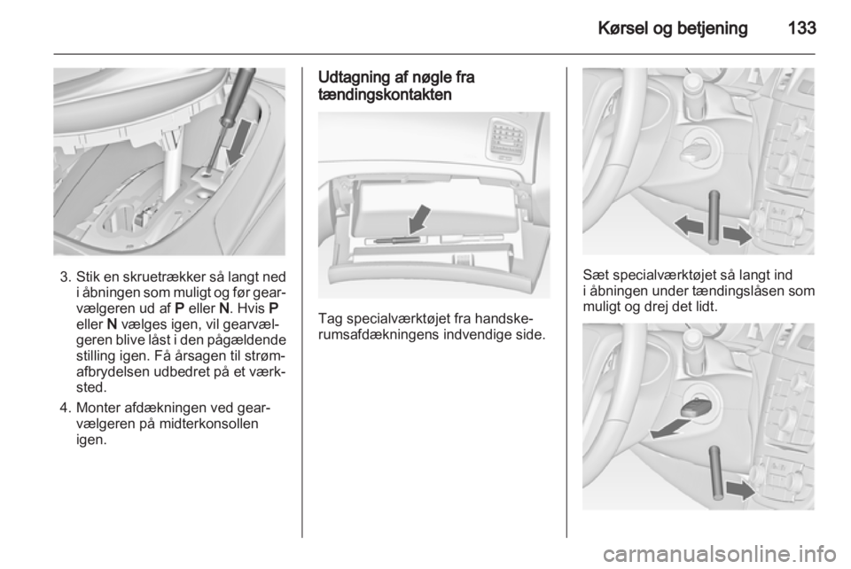 OPEL INSIGNIA 2010  Instruktionsbog (in Danish) 