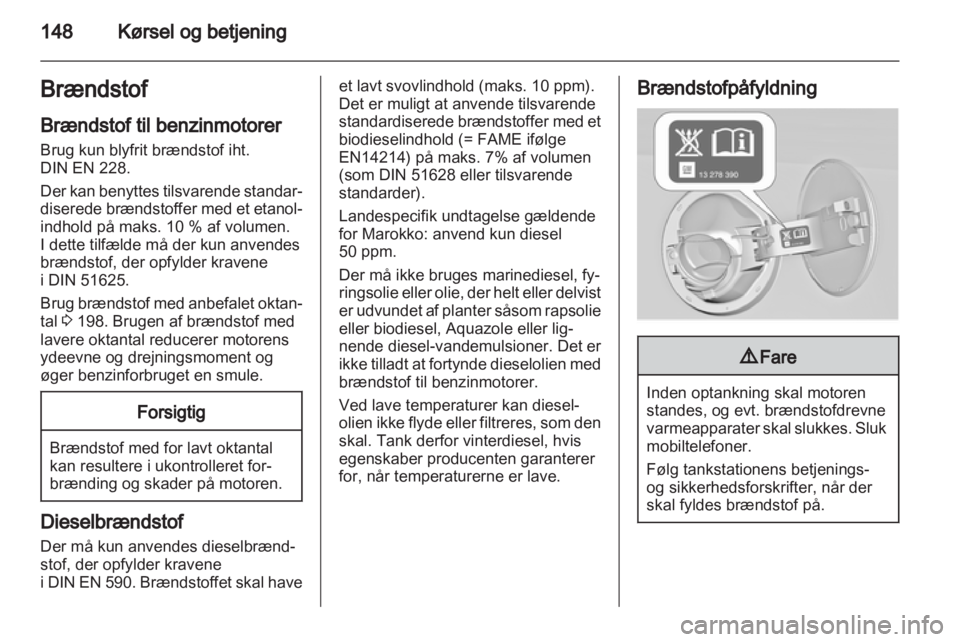 OPEL INSIGNIA 2010  Instruktionsbog (in Danish) 