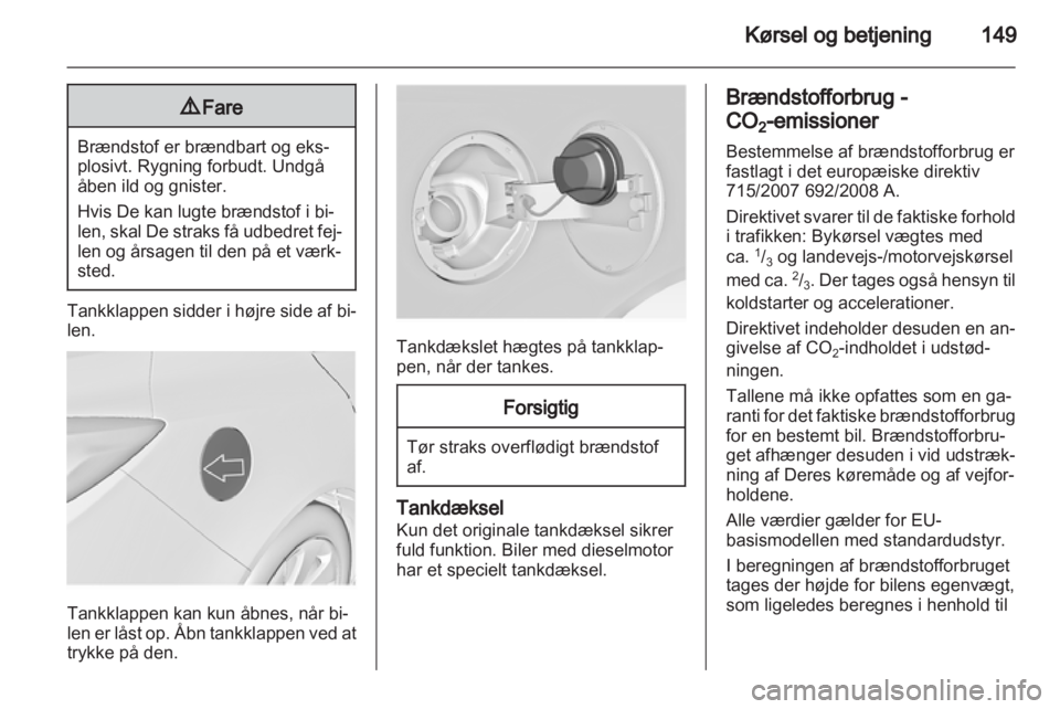 OPEL INSIGNIA 2010  Instruktionsbog (in Danish) 