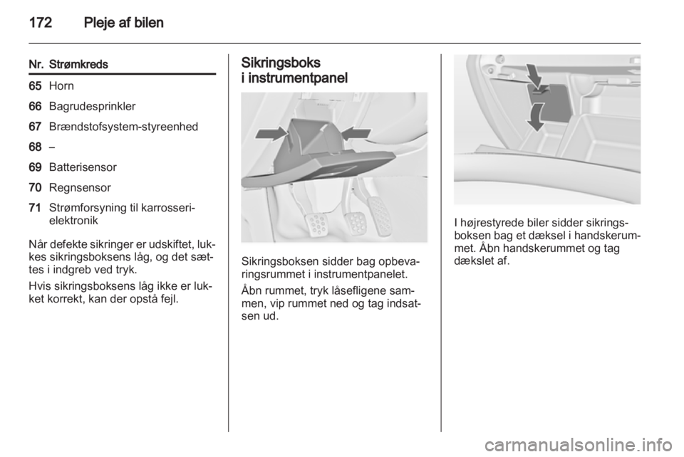 OPEL INSIGNIA 2010  Instruktionsbog (in Danish) 