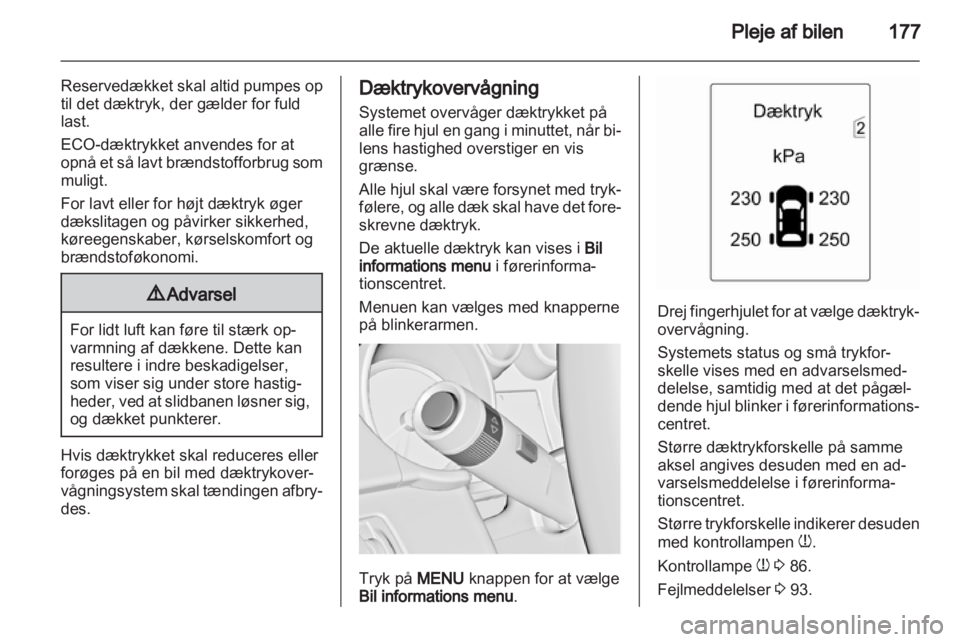 OPEL INSIGNIA 2010  Instruktionsbog (in Danish) 