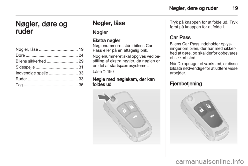 OPEL INSIGNIA 2010  Instruktionsbog (in Danish) 