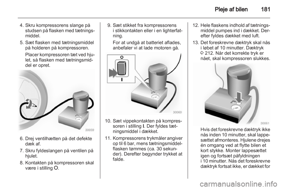 OPEL INSIGNIA 2010  Instruktionsbog (in Danish) 