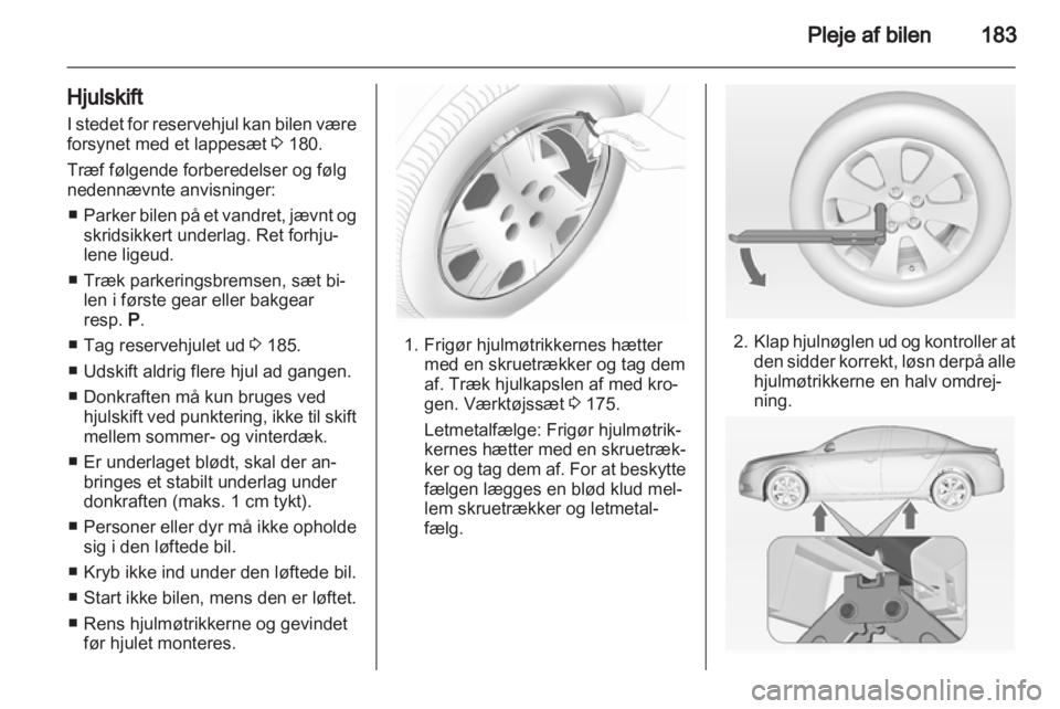 OPEL INSIGNIA 2010  Instruktionsbog (in Danish) 