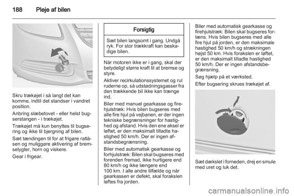 OPEL INSIGNIA 2010  Instruktionsbog (in Danish) 