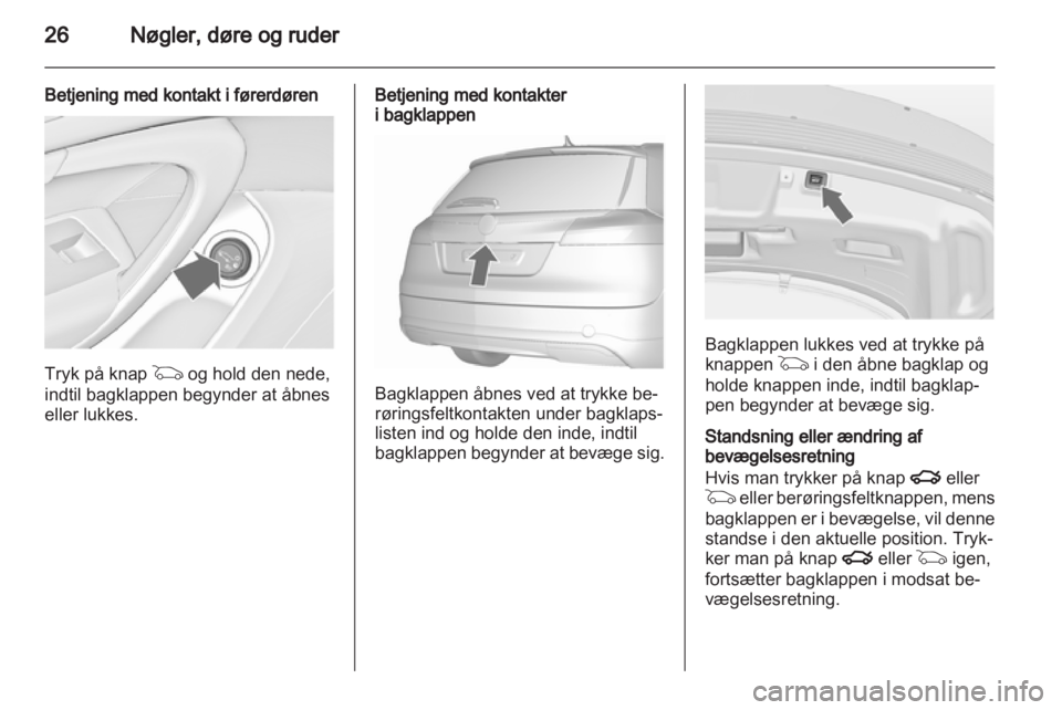 OPEL INSIGNIA 2010  Instruktionsbog (in Danish) 