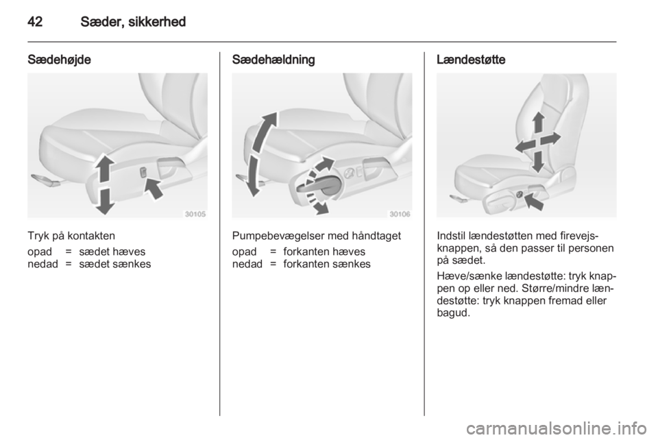 OPEL INSIGNIA 2010  Instruktionsbog (in Danish) 