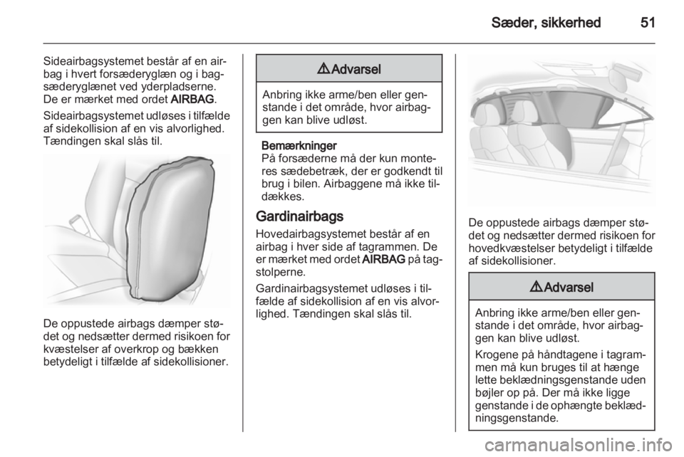 OPEL INSIGNIA 2010  Instruktionsbog (in Danish) 
