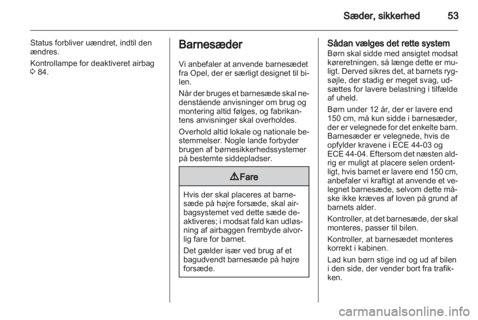 OPEL INSIGNIA 2010  Instruktionsbog (in Danish) 