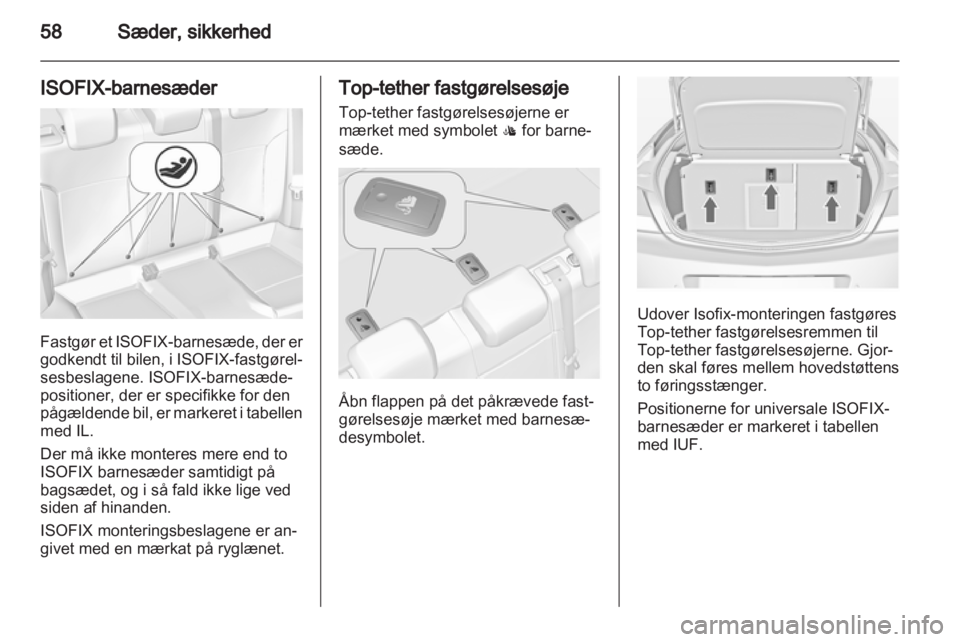 OPEL INSIGNIA 2010  Instruktionsbog (in Danish) 