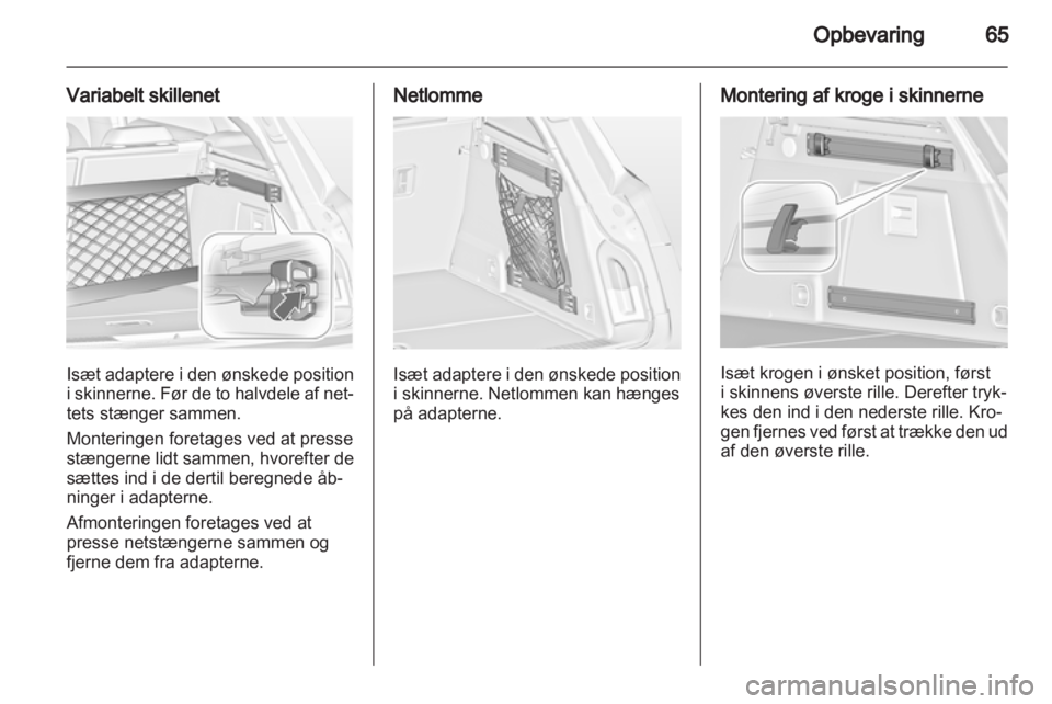 OPEL INSIGNIA 2010  Instruktionsbog (in Danish) 