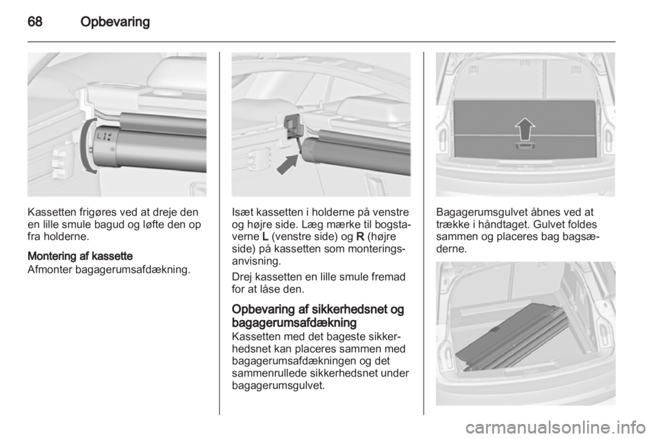 OPEL INSIGNIA 2010  Instruktionsbog (in Danish) 
