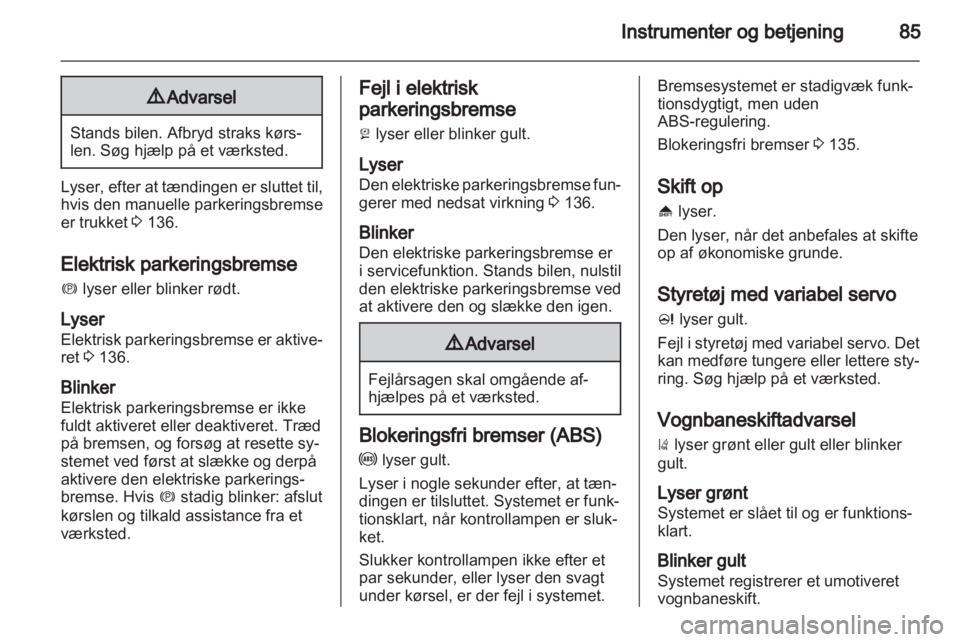 OPEL INSIGNIA 2010  Instruktionsbog (in Danish) 