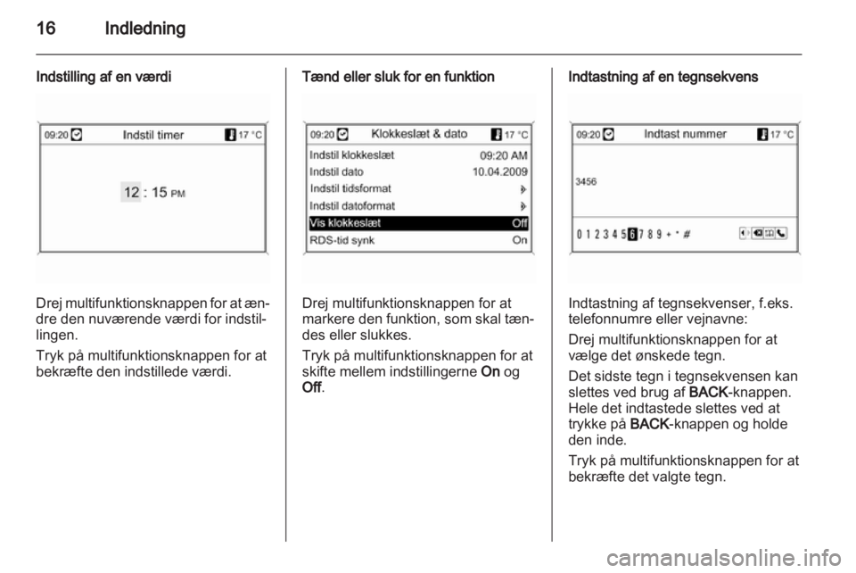 OPEL INSIGNIA 2010.5  Instruktionsbog til Infotainment (in Danish) 